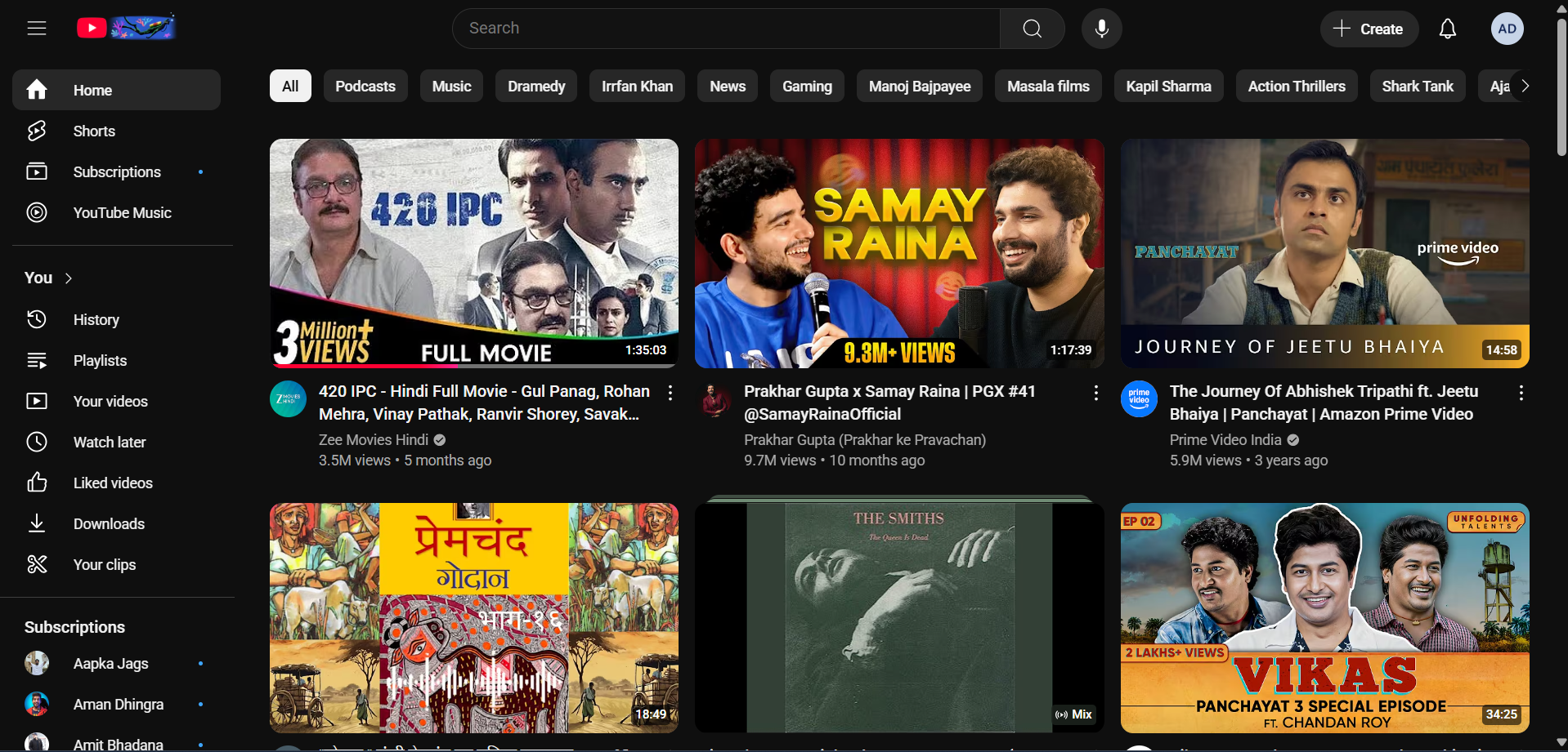 YouTube Clone